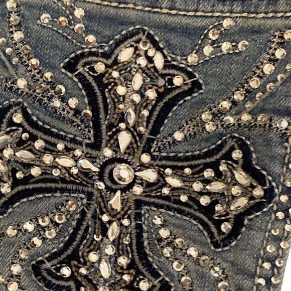 EST 1946 Embellished boot cut Jeans Size 8 - Picture 8 of 12